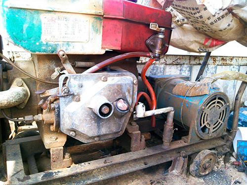 曲麻莱单杠柴油机发电机出租