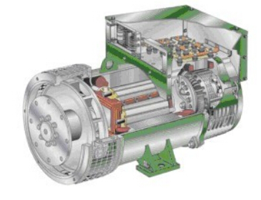 曲麻莱发电机内部结构图